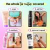 imagebtan Clear Self Tanning Gel ampamp Face Spray Kit  Glow Your Own Way Next Level  Gradual Facial Tan Mist Bundle  Dark 1 Hour Express TransferResistant Fake Tanner with Body Mitt Applicatorbtan  glow bundle