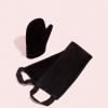 imagebtan Self Tanning Mitt  I Dont Want Tan On My Hands  Sunless Tanner Applicator Glove wThumb StreakFree Velvety Soft Reusable Face ampamp Body Great for Foam Mousse Gradual Lotion ampamp Dropsback  body mitt