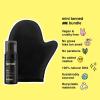 imagebtan Violet Self Tanner Kit  Fall In Love at First Tan Bundle  Dark Tanning Mousse w Mitt Applicator 1 Hour Express Foam Best Bronzing Glow No Orange Tones or Fake Tan Smell Vegan 67 Fl Oztravel size dark self tan bundle