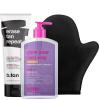Ultra Dark Gel & Tan Eraser Scrub with Mitt