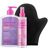imagebtan Clear Self Tanning Gel ampamp Face Spray Kit  Glow Your Own Way Next Level  Gradual Facial Tan Mist Bundle  Dark 1 Hour Express TransferResistant Fake Tanner with Body Mitt Applicatorultra dark gel  bronze facial mist with mitt