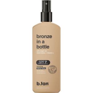 imagebtan Best Tanning Oil  Get Tanned Intensifier Dry Spray  Fast Dark Outdoor Sun Tan From Tan Accelerating Actives Packed with Moisturizing Oils No SPF Austrailian Brand 8 Fl Ozbronze in a bottle