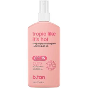 imagebtan Best Tanning Oil  Get Tanned Intensifier Dry Spray  Fast Dark Outdoor Sun Tan From Tan Accelerating Actives Packed with Moisturizing Oils No SPF Austrailian Brand 8 Fl Oztropic like its hot