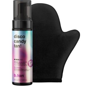 imagebtan Dark Self Tanner Kit  Disco Candy Tan Bundle  1hr Sunless Tanner Mousse CandyScented SweatProof ampamp Transfer Resistant No Fake Tan Smell No Added Nasties Vegan Cruelty Free 67 Fl Oz