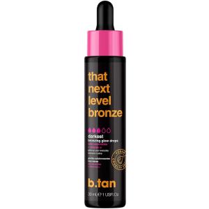 imagebtan Darkest Self Tanning Drops for Face ampamp Body  Pump Up the Tan to Ten  Insanely Dark Gradual Sunless Tanner Bronzing Glow Drops Vegan Cruelty Free 10 Fl Oznext level dark