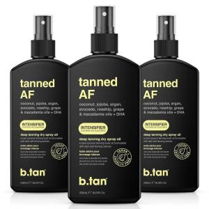 imagebtan Intensifier Deep Dry Spray Tanning Oil  Get a Faster Darker Sun Tan From Tan Accelerating Actives Packed with Ultra Moisturizing Oils to Keep Skin Hydrated Vegan 8 Fl Oz 2 Pack