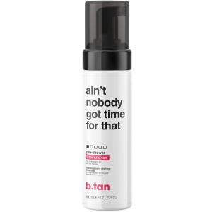 imagebtan PreShower Self Tanner Mousse  Aint Nobody Got Time for That  Fast 9 Minute Express Sunless Tanning Foam No Fake Tan Smell No Added Nasties Vegan Cruelty Free 67 Fl Oz