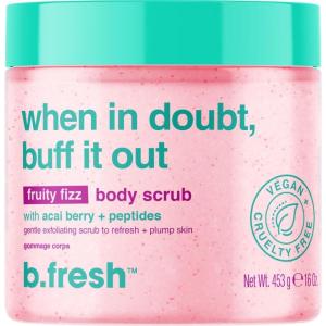 imagewhen in doubt buff it out  fruity fizz body scrub