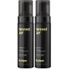 imagebtan Self Tan Mousse  Tanned AF  Darkest Self Tanner for Fastest Darkest Tan 67 Fl Oz Pack of 2