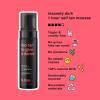 imagebtan Large Violet Base Self Tanner Mousse  A Little Extra Love At First Tan  1 Hour Express Sunless Tanning Foam Cancels Orange Tones Dark Bronze Glow No Fake Tan Smell Face ampamp Body 101 Fl Oztoo tan to give a damn